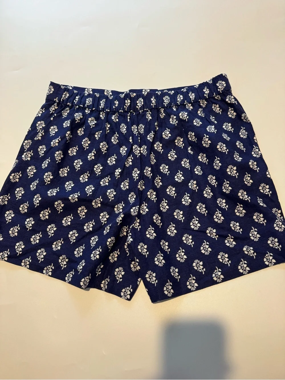 J. Crew Navy Printed High-Waist Women’s Shorts